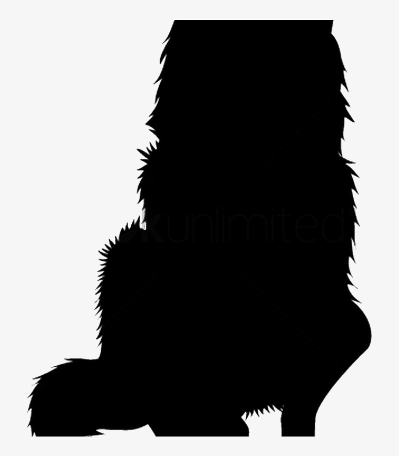 Sitting Dog Silhouette For Free Download On Mbtskoudsalg - Dog, transparent png download