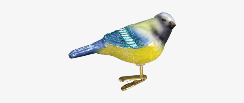 Blue Tit Ornament - Old World Christmas Clip Ornament - Steller's Jay, transparent png download