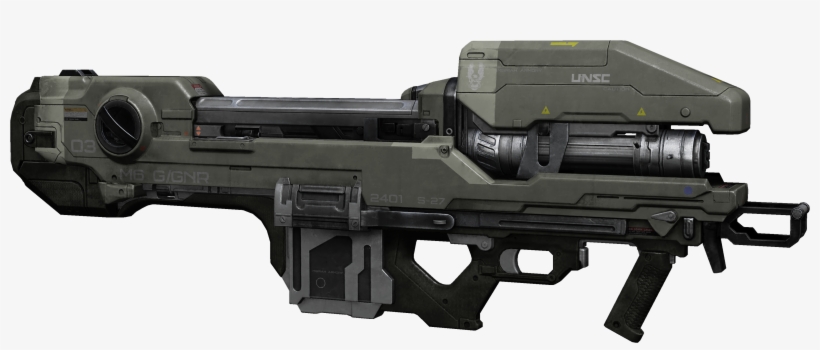 M Grindell Galilean Nonlinear Rifle Nation Fandom - Halo Spartan Laser Warning, transparent png download