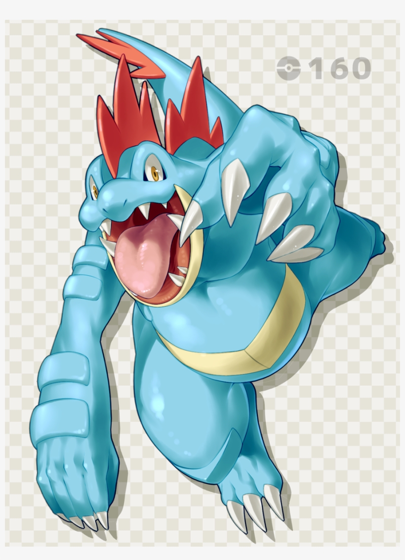 1502396256106 - Feraligatr Fanart, transparent png download
