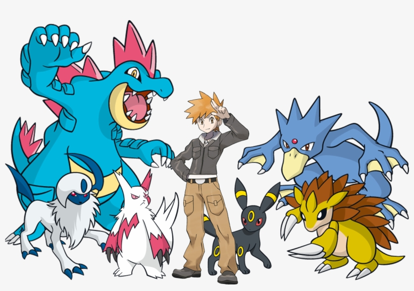 Golduck, Feraligatr, Sandslash, Umbreon, Zangoose, - Golduck Vs Alakazam, transparent png download