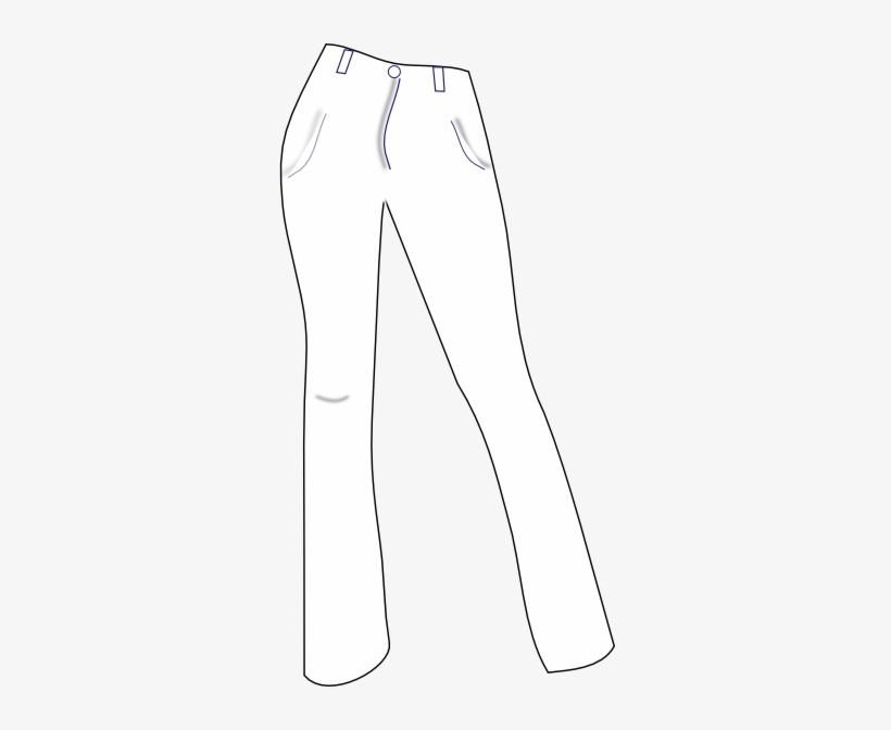 Small - Black And White Pants Png, transparent png download