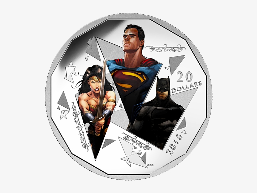 Fine Silver Coin Batman V Superman - Batman V Superman Dawn Of Justice Coins, transparent png download
