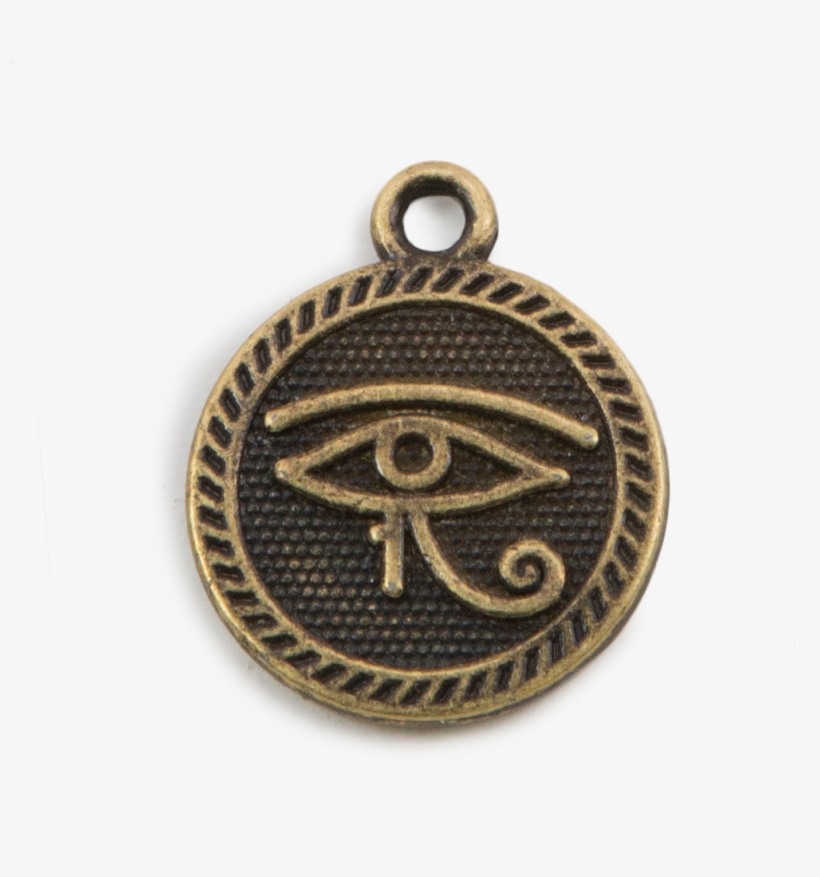 Brass Eye Of Horus Charm - Another Rum Ashore, transparent png download