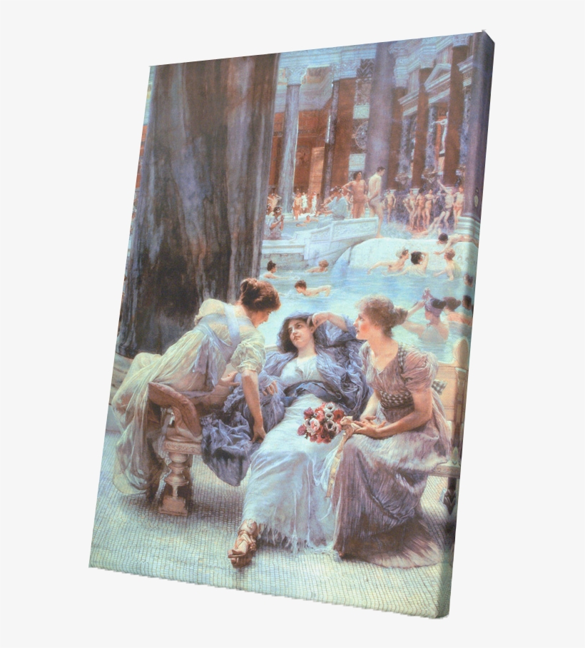 Baths Of Caracalla Poster Print By Sir Lawrence Alma-tadema, transparent png download