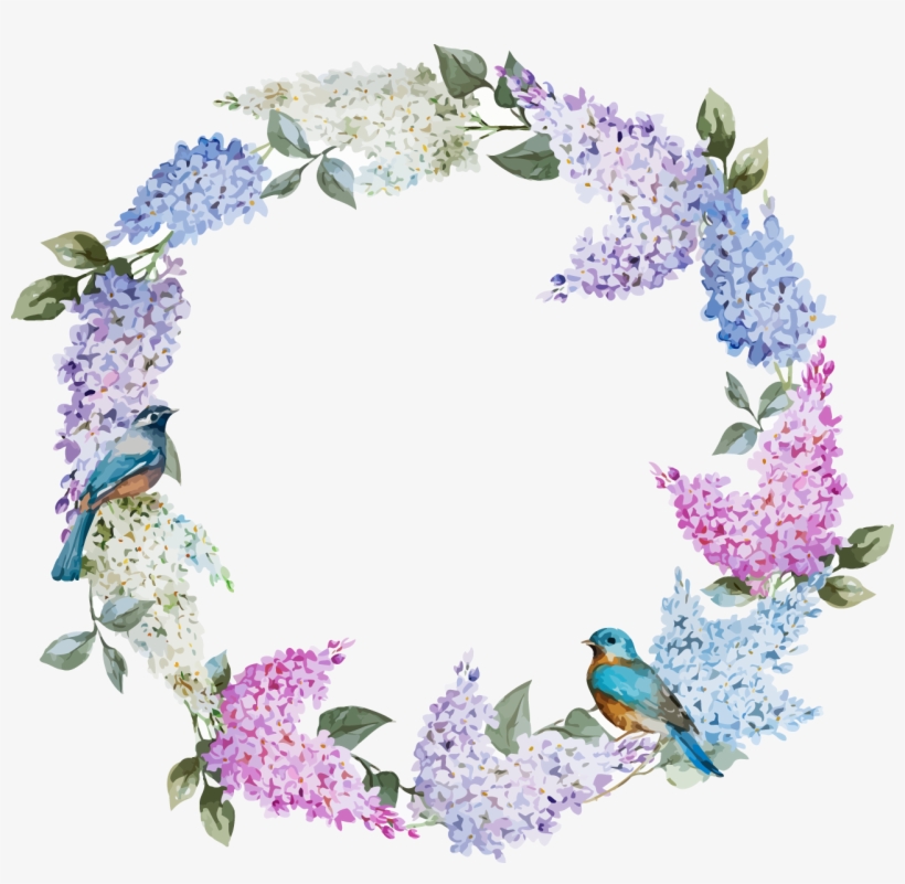 Romantic Flower Circle Transprent Png Free Download - Notebook Journal Dot-grid, Graph, Lined, No Lined, transparent png download