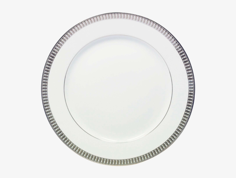 Plumes Large Dinner Plate - Haviland Plumes Round Deep Platter, transparent png download