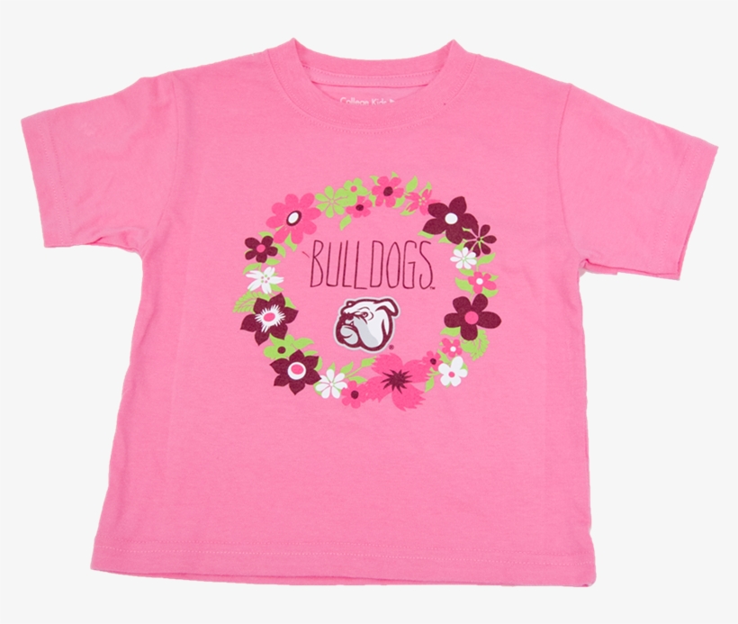 Toddler Flower Circle Short Sleeve Tee - Sleeve, transparent png download
