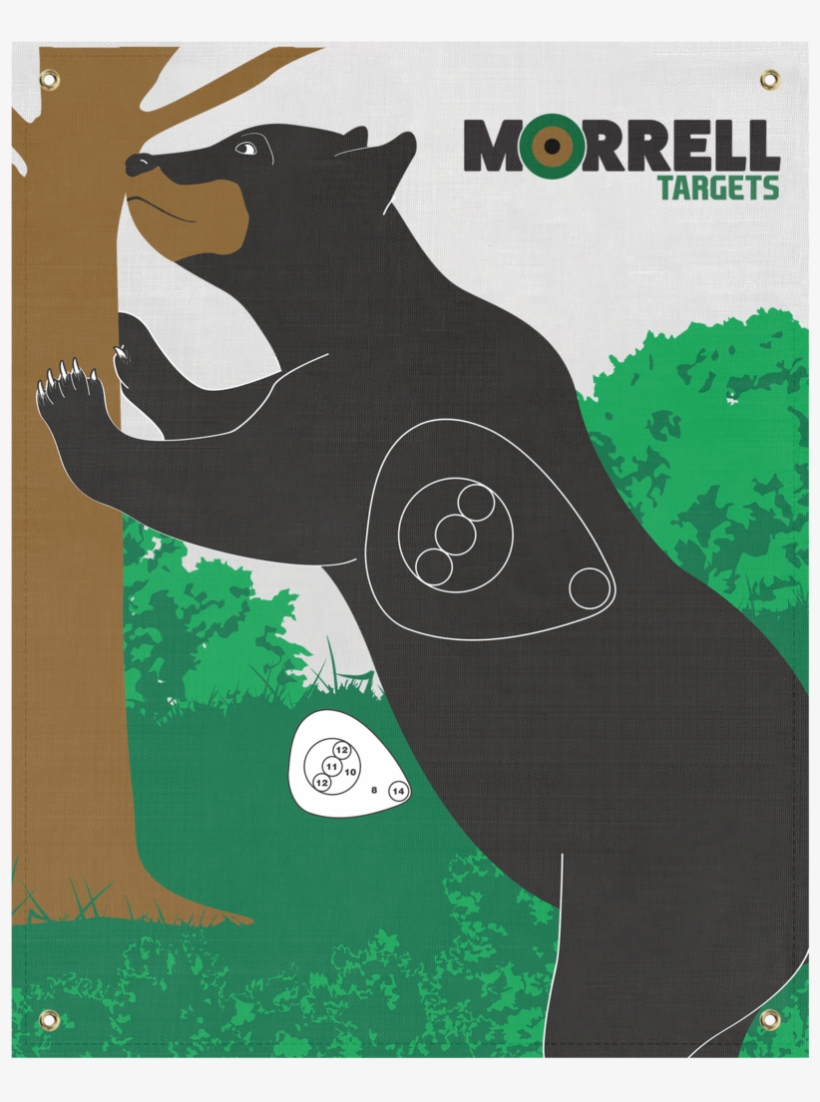 Standing Bear Polypropylene Archery Target Face - Morrell Targets Polypropylene Archery Target Face,, transparent png download