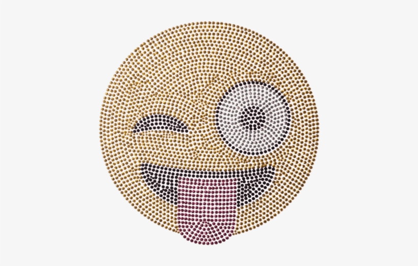 Wink Emoji - Medium - Circle, transparent png download