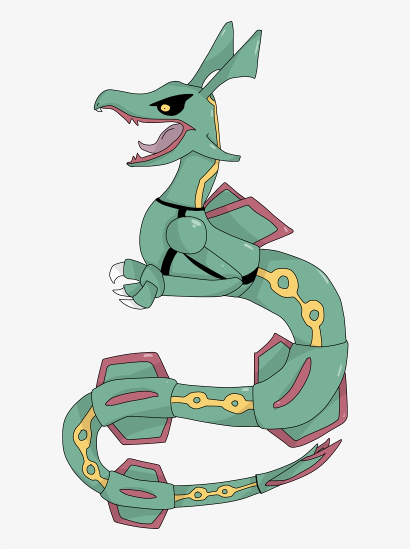 Oc Artrayquaza - Portable Network Graphics, transparent png download
