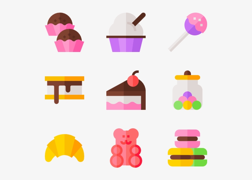 Sweet And Candy Shop - Gummy Bear, transparent png download