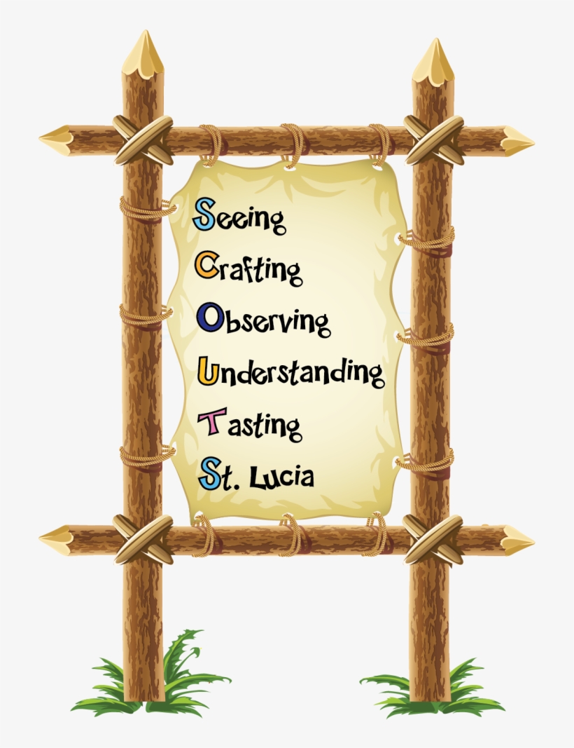 Scouts-01 - Molduras Rusticas Png, transparent png download