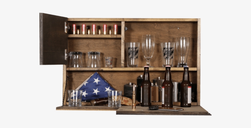 Wooden Sign Color - American Flag Wooden Sign Version 2, transparent png download