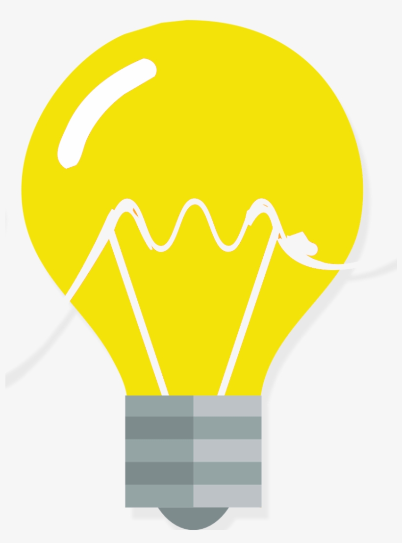 Lightbulb Clipart Black Background, transparent png download