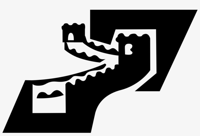 Vector Illustration Of Great Wall Of China Fortification, transparent png download