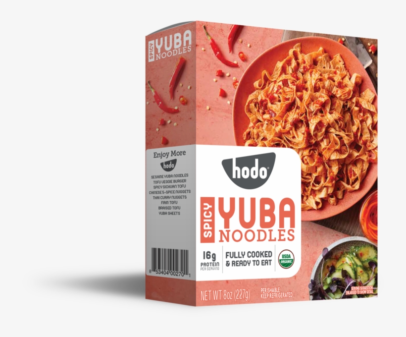 Hodo Spicy Yuba 3d Front - Tofu Skin, transparent png download