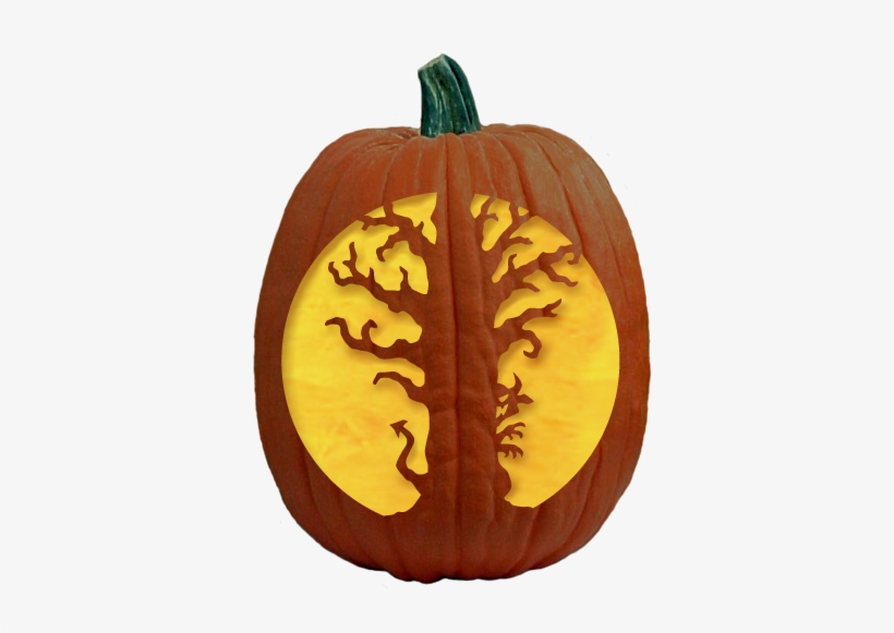 Free Pumpkin Carving Patterns - Jack-o'-lantern, transparent png download