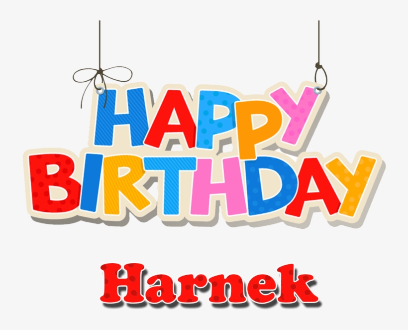 Free Png Harnek Happy Birthday Balloons Name Png Png - Happy Birthday Sara Png, transparent png download