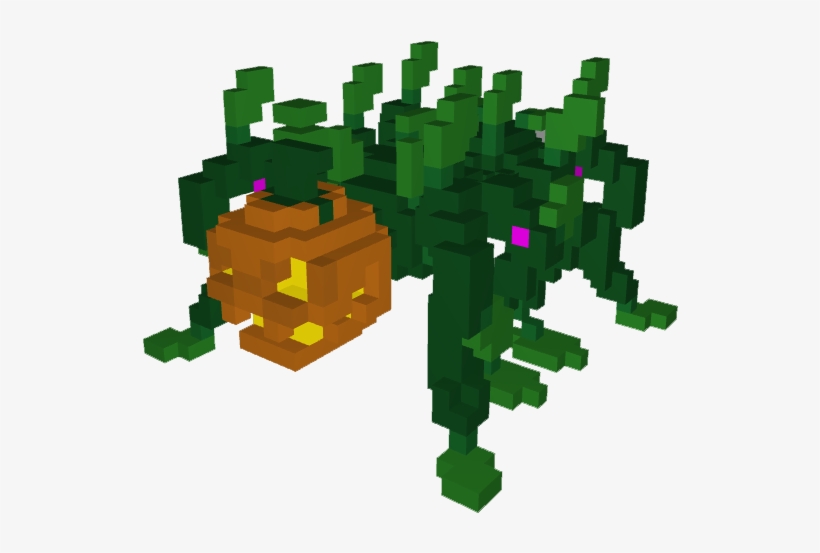 Pumpkin Spider Model - Pumpkin, transparent png download