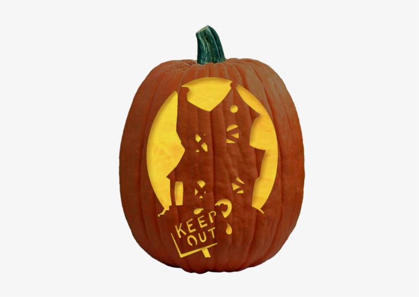 Keep Out - Jack-o'-lantern, transparent png download