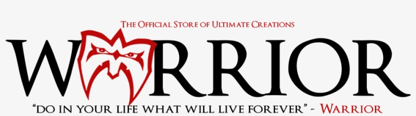Shop Header - Ultimate Warrior Mask Logo Png, transparent png download