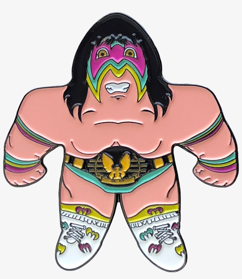 Image Of 'ultimate Warrior' Enamel Pin - Illustration, transparent png download