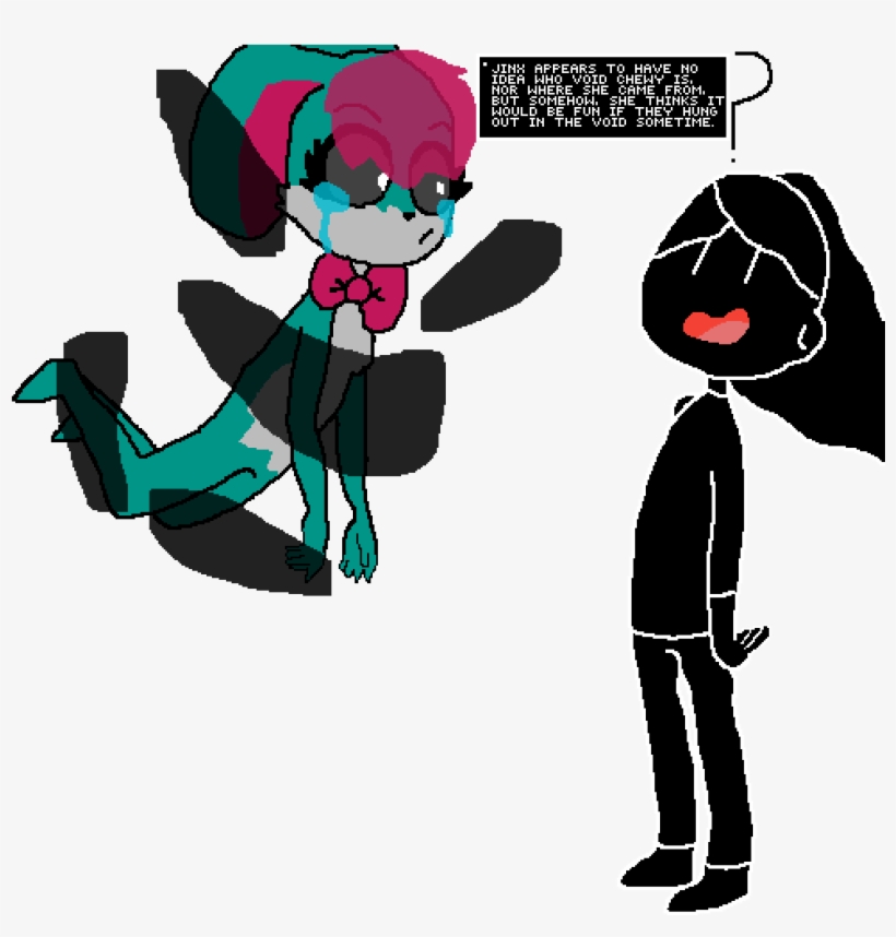 Jinx Meets Void Chewy - Chewy, transparent png download