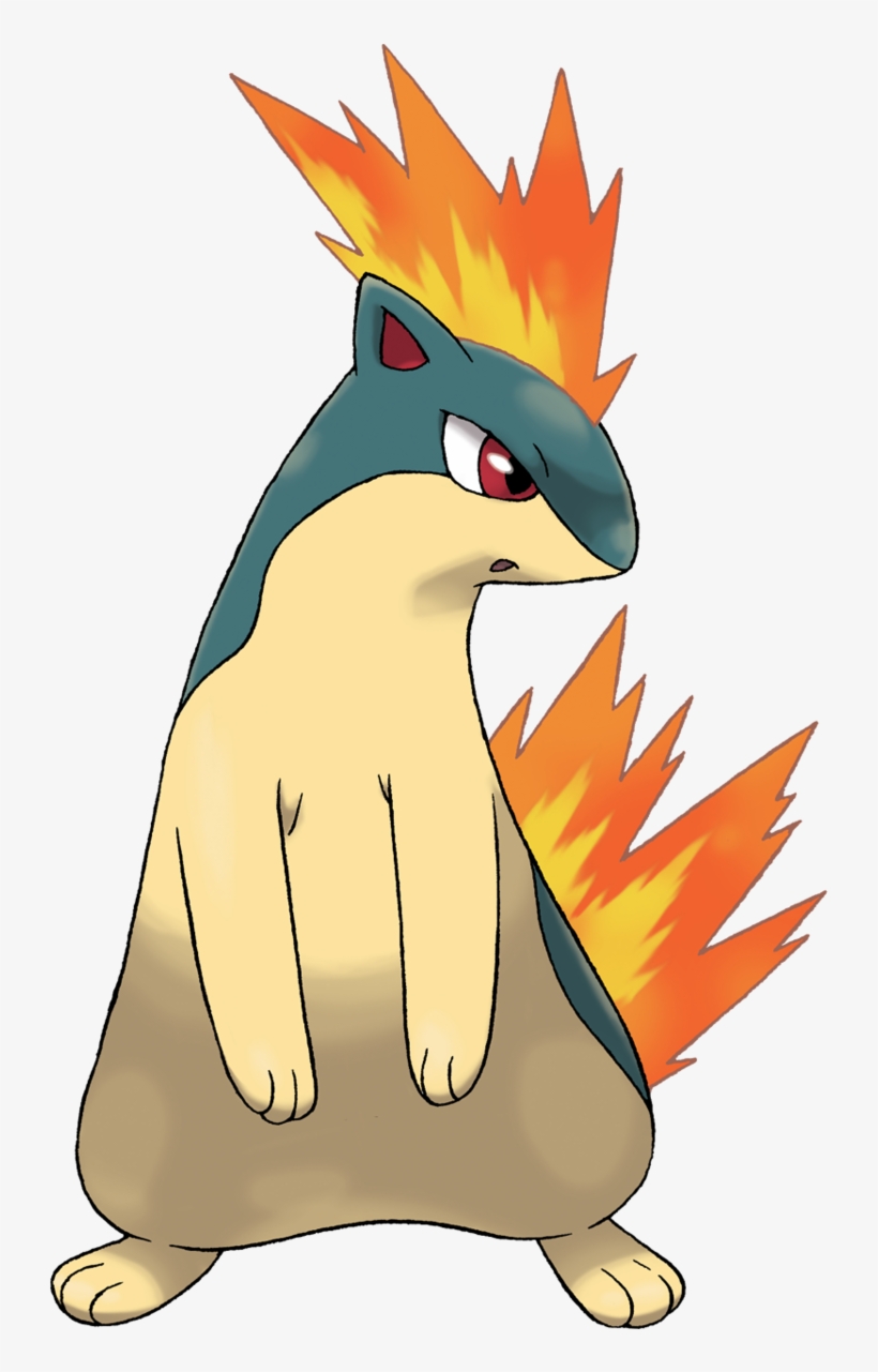Quilava - Send A Quill Pokémon, transparent png download