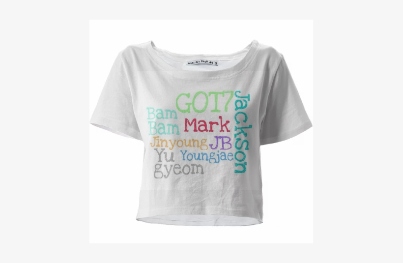 Got7 Crop Tee $44 - Design, transparent png download