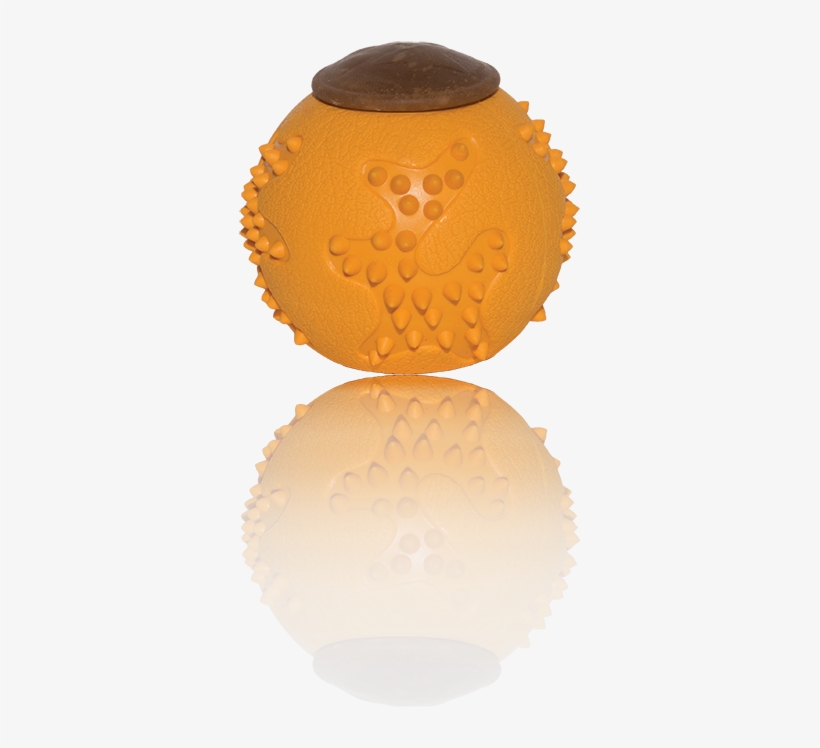 Rubbertuff Treat Ball - Starmark Rubbertuff Treat Ball Dog Toy, Small,, transparent png download