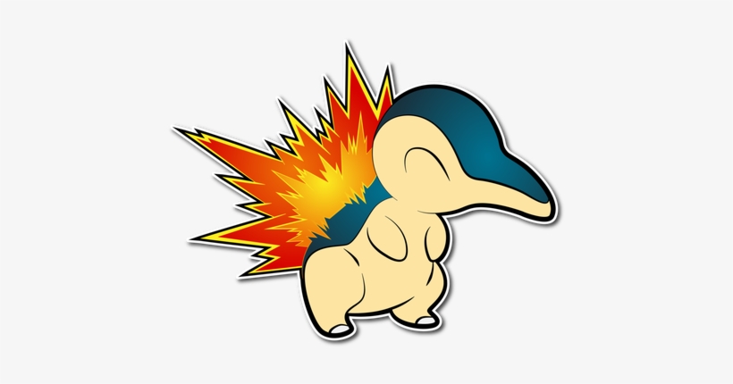 Cyndaquil By Kuyanix - Cyndaquil, transparent png download