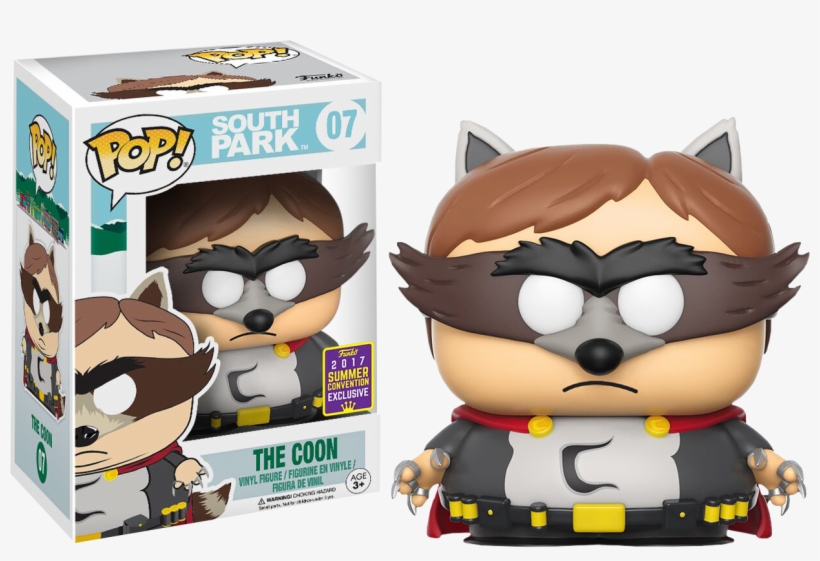 The Coon Sdcc 2017 Us Exclusive Pop Vinyl [rs] - Coon South Park Funko Pop, transparent png download