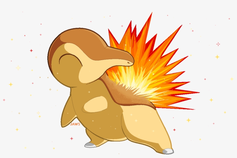 “ ☆ Cyndaquil ” - Digital Art, transparent png download