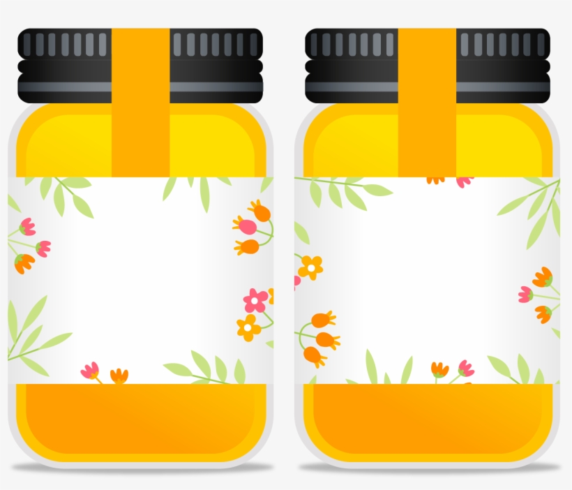 Jpg Free Bee Of Transprent Png Free Download Yellow - Jar, transparent png download