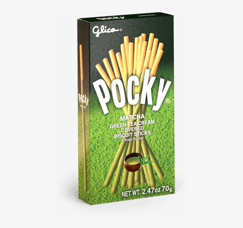 Pocky Matcha Green Tea, transparent png download