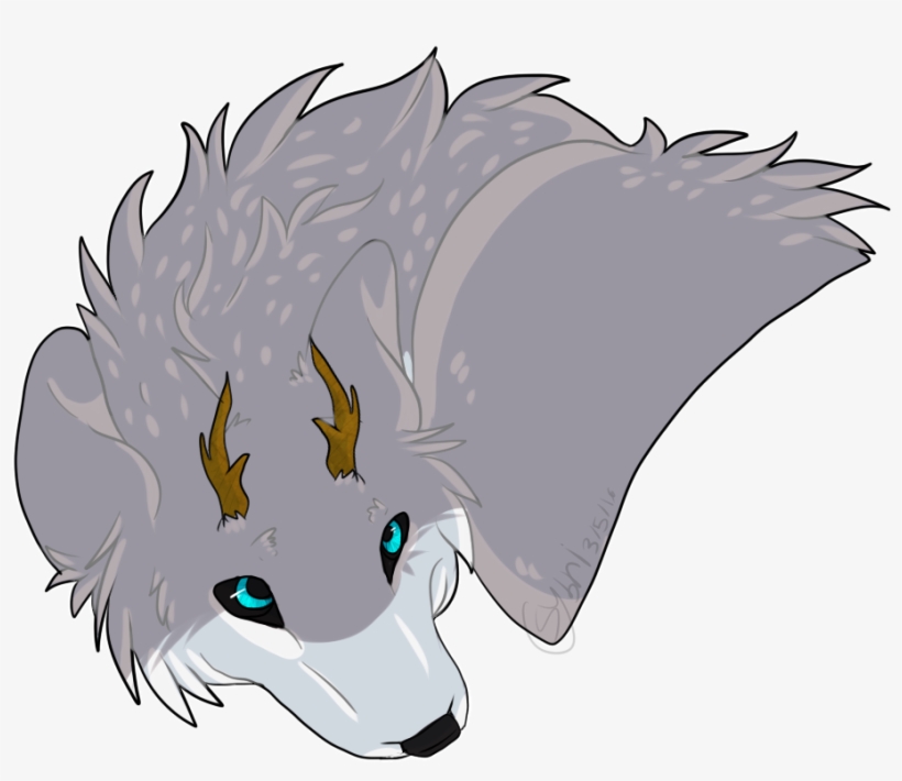 The Eyes Of A Wolf - Cartoon, transparent png download