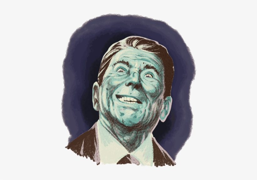 Parade Of Prsidents Ronald Reagan - Bad Picture Of Ronald Reagan, transparent png download