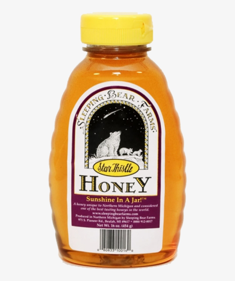 1-pound Honey Jar - Sleeping Bear Farms 100% Pure Raw Honey 1 1/2 Lbs., transparent png download