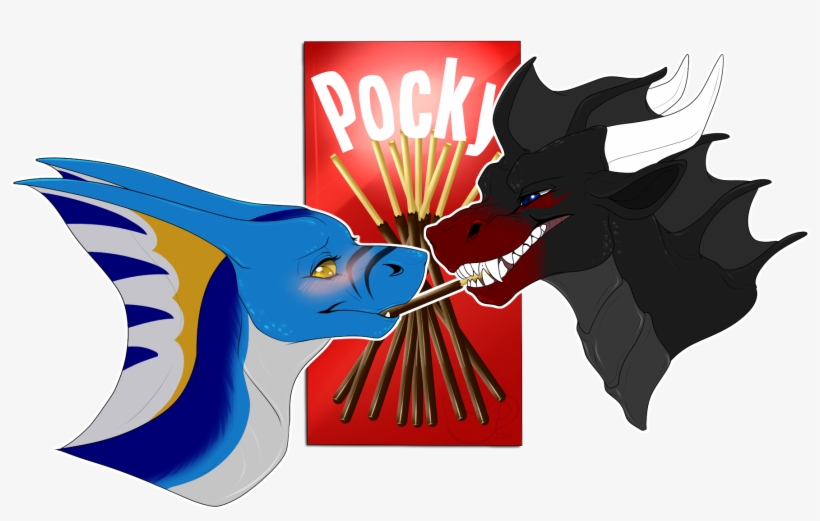 Pocky Game Couples Tiamatt And Cryptic - Game, transparent png download