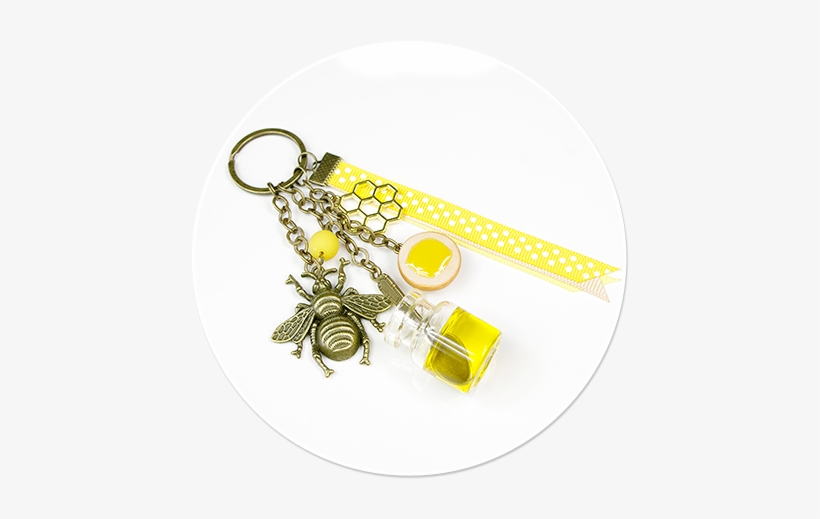 Keyring With Honey Jar No - Keychain, transparent png download