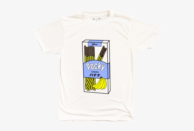Banana Pocky Tee - Banana, transparent png download