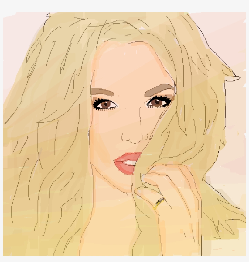 Britney Spears - Illustration, transparent png download