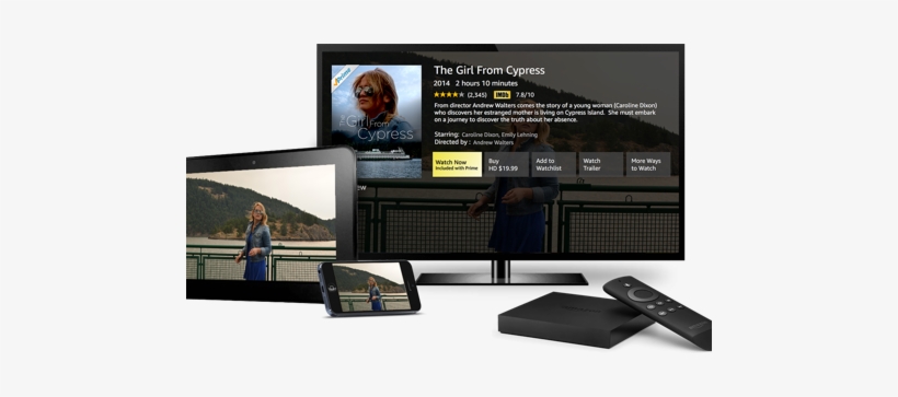 Amazon Video Direct To Compete With Youtube, Allowing - Firetv, transparent png download