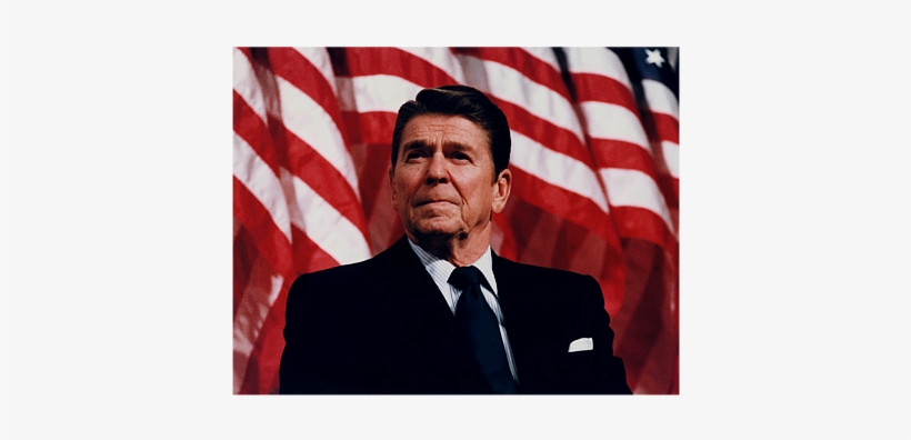 Click And Drag To Re-position The Image, If Desired - Ronald Reagan, transparent png download