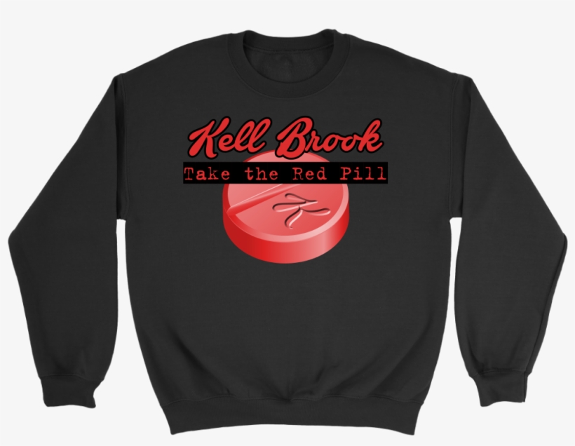 Kell Brook Red Pill Sweatshirt - T-shirt, transparent png download