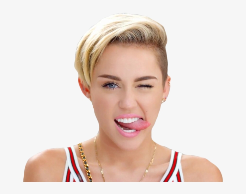 Wink Drawing Britney Spears - Miley Cyrus 23 Png, transparent png download