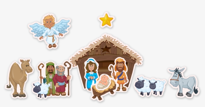 This Nativity Set Is Designed To Give Your Child Days - Gingerbread, transparent png download