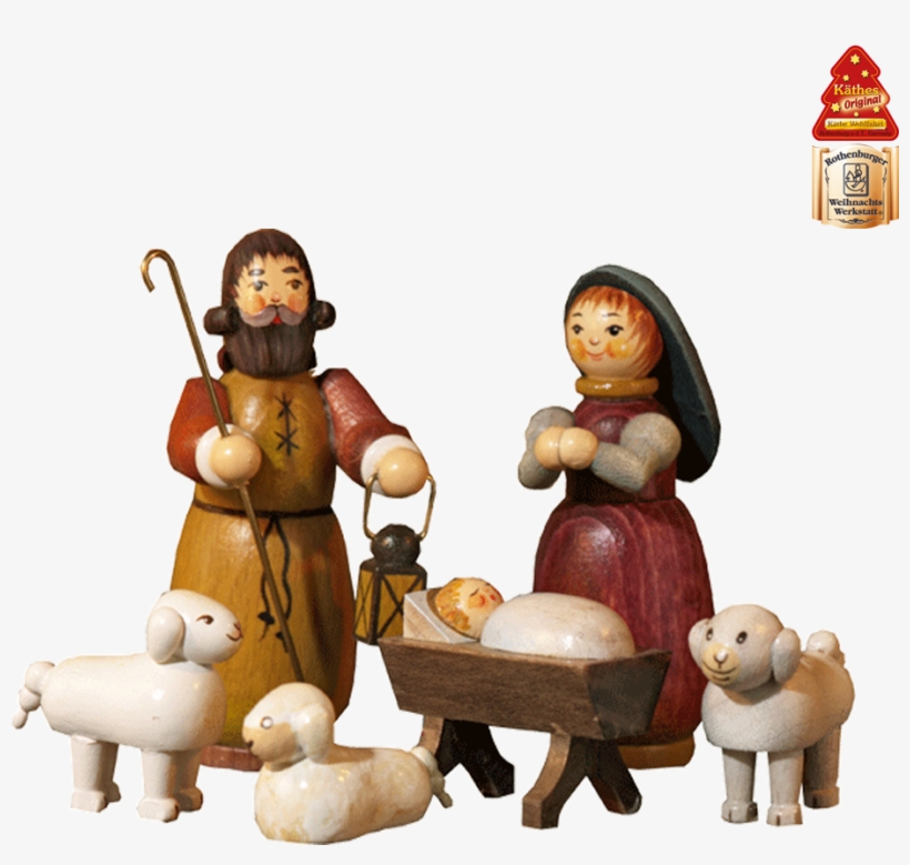 Nativity Scene "holy Family" - Nativity Scene, transparent png download
