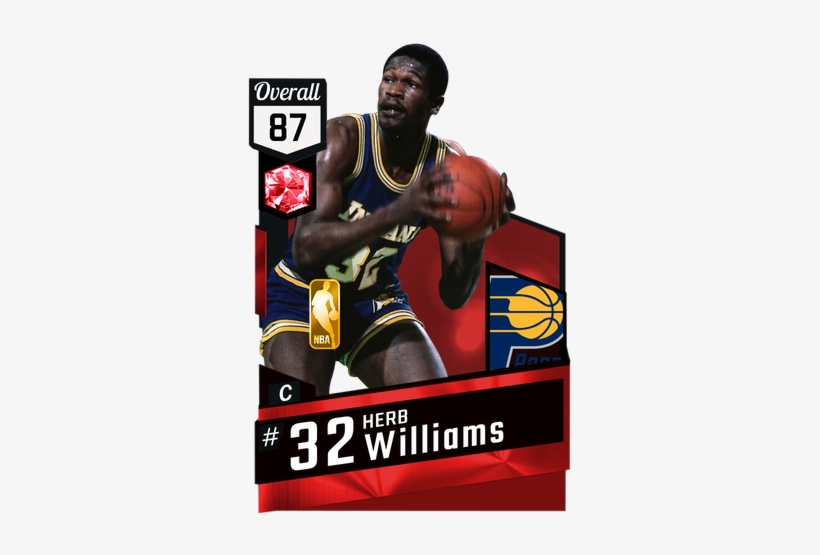 '95 Herb Williams Ruby Card - World B Free 2k17, transparent png download